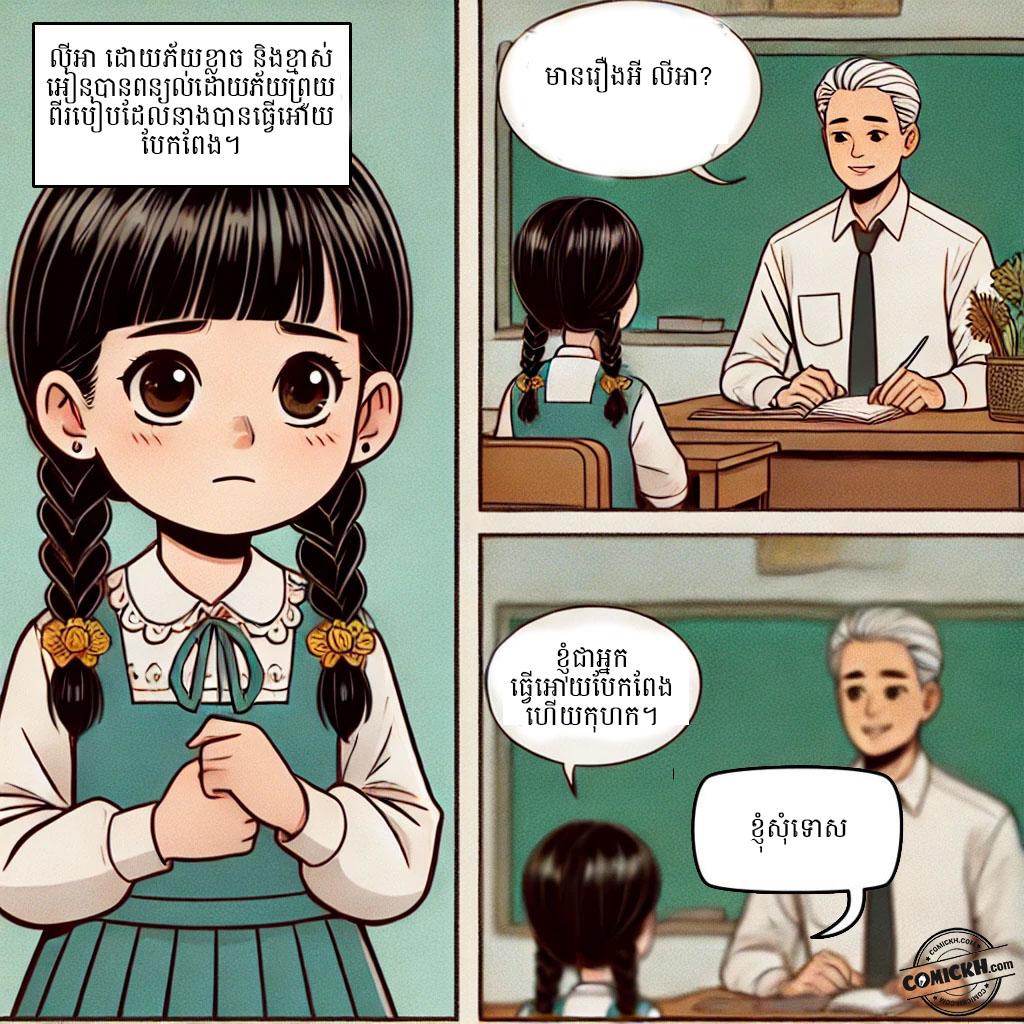 មេរៀននៃភាពក្លាហាន: Oneshot
